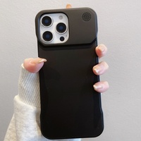 Coque de téléphone PC sans bordure FULEMI de luxe et tendance, avec aromathérapie, coque rigide magnétique antichoc et support pour iPhone – Vente en gros directe usine