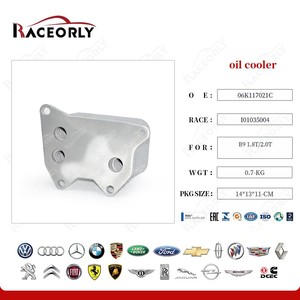 RACEORLY 06K117021B Enfriador de Aceite de Motor Refrigerado por Agua para VW Audi EA888 Gen3 1.8T 2.0T Golf GTI Tiguan Passat 2014-2022 - Product Image 3