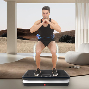 Plateforme vibrante d'exercice pour la maison 2026 avec poignées de pompes, machine de vibration corporelle complète pour la perte de poids et la combustion des graisses - Product Image 5