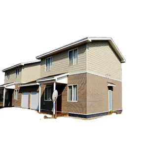 Rumah Prefabrikasi Murah dengan Eps Sandwich Semen Panel Dinding Partisi Beton Panel Dinding Rumah Prefab