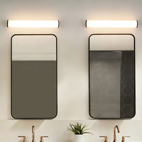 Plafonnier LED carré Opal 24 pouces 3CCT, design européen, IP44, haute efficacité, finition mate, Ra90, pour armoire et miroir