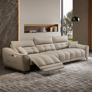 Divano componibile di design moderno in tessuto di lusso, morbido e profondo, con rivestimento in tessuto rimovibile e lavabile. - Product Image 1