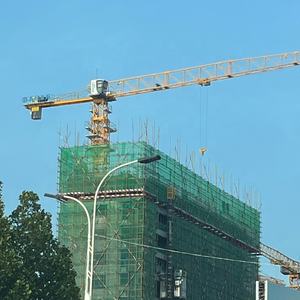 رافعة برجية مستعملة برأس مسطح 60 متر بسعر جيد (QTZ125) رافعات مستعملة عالية الجودة بارتفاع مستقل - Product Image 3