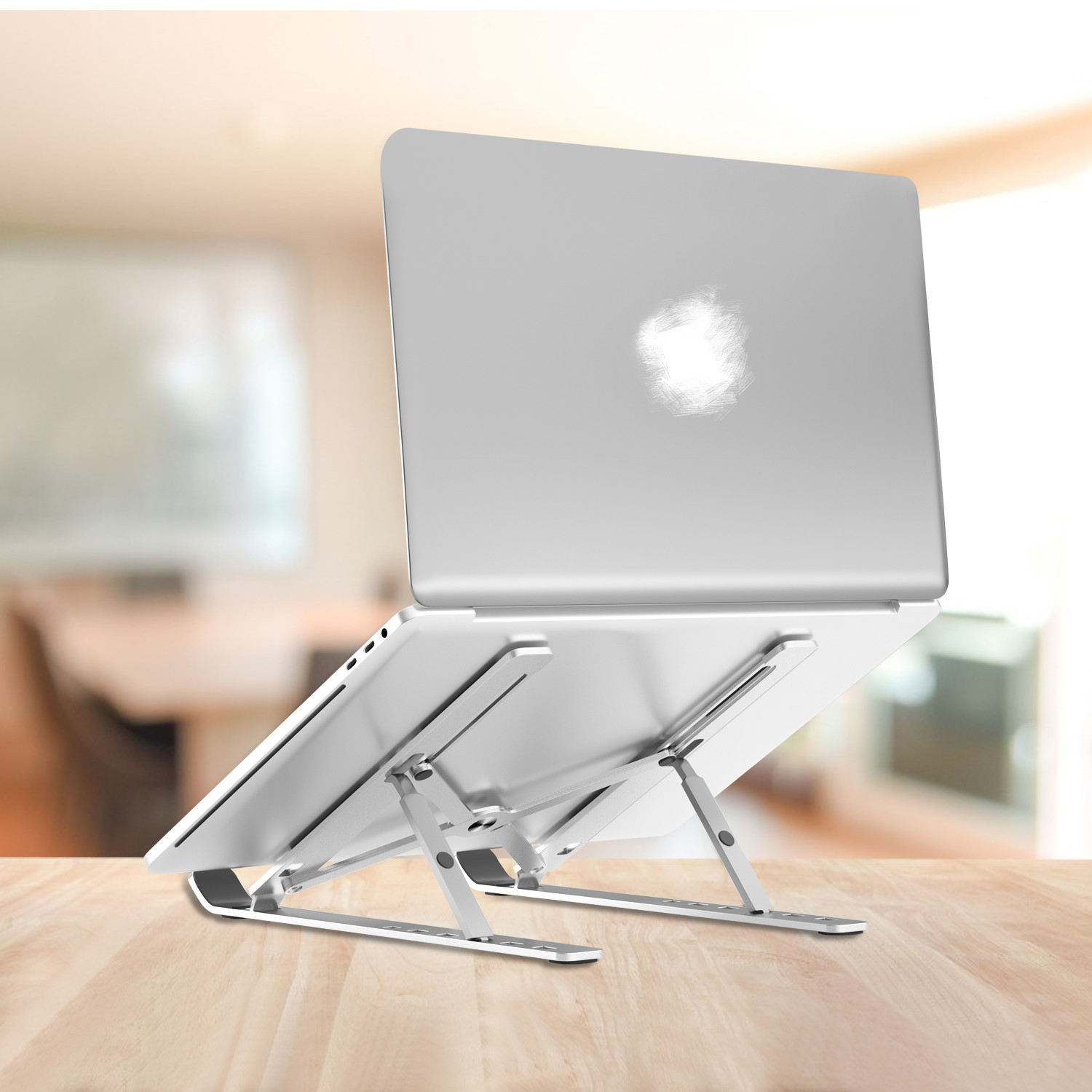Портативная подставка для ноутбука, алюминиевая складная профессиональная поддержка, регулируемый держатель для ноутбука, подставка для планшета, кронштейн для ПК и компьютера