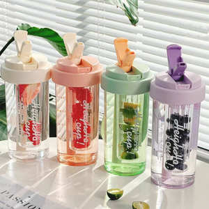 แก้วมิคคุณภาพสูงขายส่ง ขนาด 600 มล. พร้อมที่กรอง หลอดดูด และหูหิ้วแบบเชือก - Product Image 2