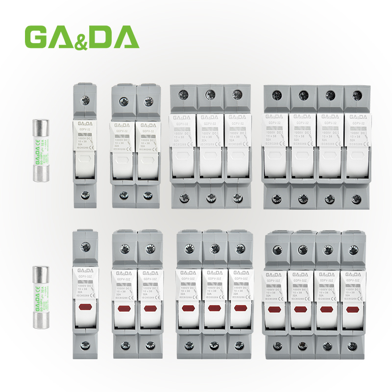 32Amp Solar Fuse Holder 1000V 10x38mm