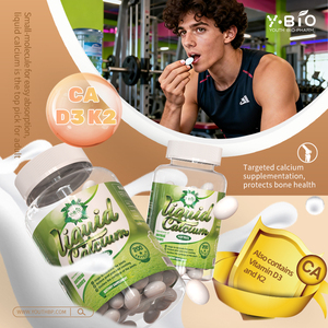 Cápsulas de Gel Suave de Calcio Líquido de Alta Absorción con Vitamina D3 para Adultos - 200 Cápsulas/Botella, Marca Privada y OEM Disponible - Product Image 3