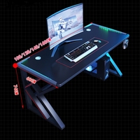 YQ Forever Gaming PC bureau compétition bureau de jeu de course Table d'ordinateur de jeu Led pour joueur