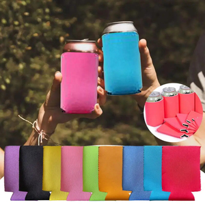 New Release Beer Soda Sleeves Portable Foam <b>Drink</b> <b>Cooler</b> for Camping Outdoor Party Wedding Birthday Ice Buckets Beverage Tubs - Product Image 2