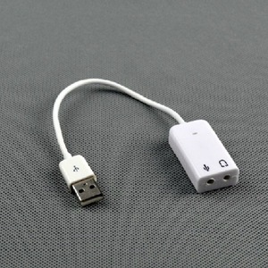 Tarjeta de sonido USB externa de 7.1 canales para computadora de escritorio, portátil, mezcla de voz, Plug and Play - Product Image 3