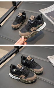 Primavera 2025, nuevos zapatos deportivos de moda y atractivos para niños y niñas, cómodos zapatos de suela blanda para niños - Product Image 3