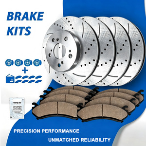 Kit de Frenos y Rotores de Alta Resistencia y Económicos de Fábrica JXAP para Ford F-150 Expedition <span class=keywords><strong>Lincoln</strong></span> <span class=keywords><strong>Navigator</strong></span> <span class=keywords><strong>2018</strong></span> 2019 2020 - Product Image 1