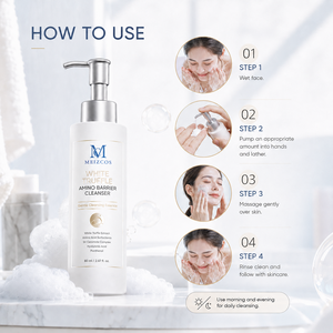 Limpiador Facial con Aminoácidos White Truffle Amino Barrier Cleanser 80ml, Espuma Suave con Ceramida, Ácido Hialurónico y Pantenol, Cuidado Diario para Todo Tipo de Piel - Product Image 2