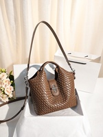 Sac fourre-tout vintage froissé pour femme, sac à main rétro à poignée supérieure, sac à bandoulière amovible