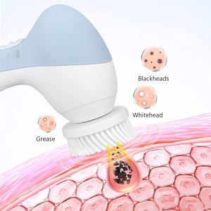 Cepillo de Limpieza Facial Eléctrico Exfoliante Masajeador para Limpieza Profunda y Exfoliación Máquina Giratoria Tipo Spa - Product Image 5