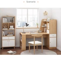 Table d'ordinateur en bois, bureau pour la maison, bureau d'ordinateur portable, bureau pour écriture à la maison