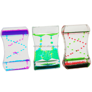 Pack de 5 sabliers liquides colorés, jouets sensoriels anti-stress <span class=keywords><strong>pour</strong></span> l'autisme et le TDAH, jouets d'activités <span class=keywords><strong>pour</strong></span> enfants - Product Image 2