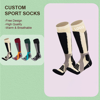 Chaussettes d'hiver chaudes pour femmes adultes, chaussettes longues en laine épaisse, chaussettes de ski en laine mérinos, vente chaude