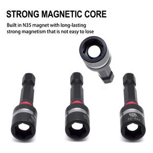 ด้ามขันน็อตแม่เหล็กความแม่นยำสูง 48 มม.xH8 ดีไซน์หกเหลี่ยมเว้า แม่เหล็กแรงสูง สำหรับเครื่องมือไฟฟ้า - Product Image 6