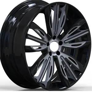 YTD Custom Professional 2 Piece Double Color Forged Latest Cool Alloy Wheel 16/20/21 Inch 5X100 5X114.3 5X120 Passenger Car Rims