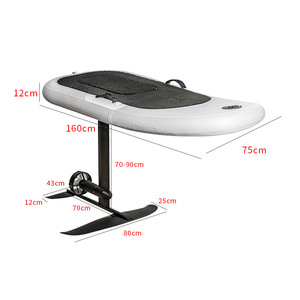 Tabla de surf eléctrica inflable con hidroala de 48 V, tablero de PVC para aguas tranquilas y brises, modelo motorizado de pie. - Product Image 5