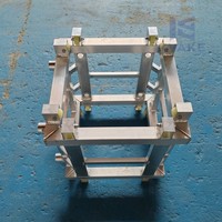 Manchon carré en aluminium pour structure de scène, idéal pour l'éclairage de concert et les toitures de structures scéniques