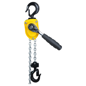 Palans à chaîne manuels en acier de 0,75 tonne, 6 m, état neuf, G80, avec protection IP55 et fonctionnement au sol, pour hôtels et mines - Product Image 1