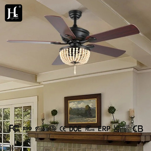 Nordic style <b>remote</b> <b>control</b> decoration home restaurant crystal <b>ceiling</b> <b>fan</b> <b>with</b> lamp - Product Image 3