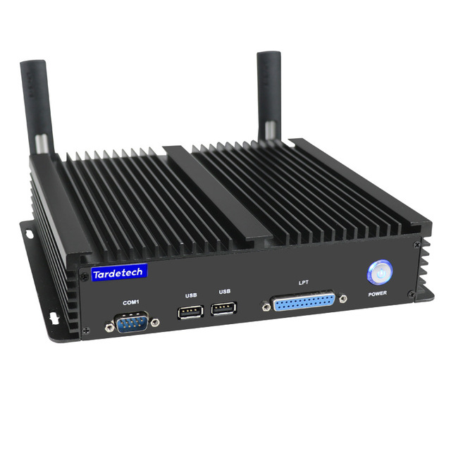 I3 Processor and Fanless Desktop Computer I3 Mini Pc 6th Pc 6COM 2LAN 8USB HD-MI LVDS VGA Barebone Pocket Pc