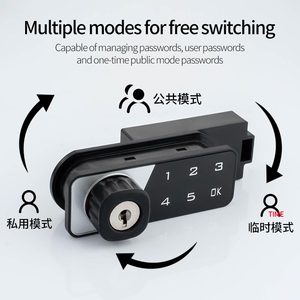 Hot bán Keyless Thông Minh Kỹ thuật số kết hợp khóa giá thấp đồ nội thất ngăn kéo & an ninh tủ khóa - Product Image 4