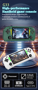 Console di Gioco Portatile Retro G33 con Sistema Linux, Schermo da 4,3 Pollici, Emulatore per PS1 PSP N64 - Product Image 4