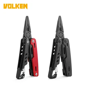 1で11 Black Multitool Knife Multi Pocket FoldをPliers Camping Survival Multi-Functional Outdoor Pliers