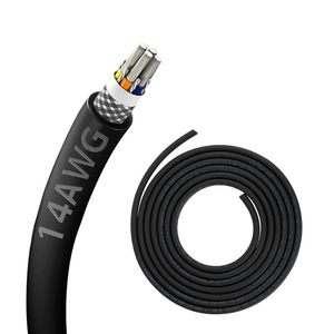 Fil blindé électrique pour CNC Zhong Hua Jiang 14AWG 2.08mm² UL2464 14 AWG 4 conducteurs pour machine de routage CNC - Product Image 1