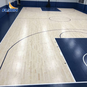 Suelo Deportivo para Cancha de Baloncesto Interior, Personalizable en Tamaño y Color, Ecológico, con Absorción de Impactos, Resistente al Desgaste, Fácil Instalación, Vinilo - Product Image 5