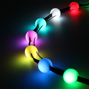 Festivo 3D LED Ball String Lights Ano Novo Árvore de Natal Decoração Fada Garland para Wedding Party Quarto Cobre <span class=keywords><strong>PC</strong></span> Garden - Product Image 4
