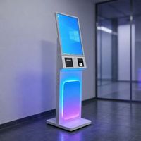 Kiosco Todo en Uno con Pantalla Táctil Capacitiva de 15.6/18.5 Pulgadas, Kiosco Android para Gestión de Visitantes, Kiosco de Autoservicio para Restaurantes