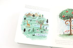 <span class=keywords><strong>Histoires</strong></span> bibliques <span class=keywords><strong>pour</strong></span> petit bébé premier livre de planche biblique impression Bible livre relié - Product Image 2