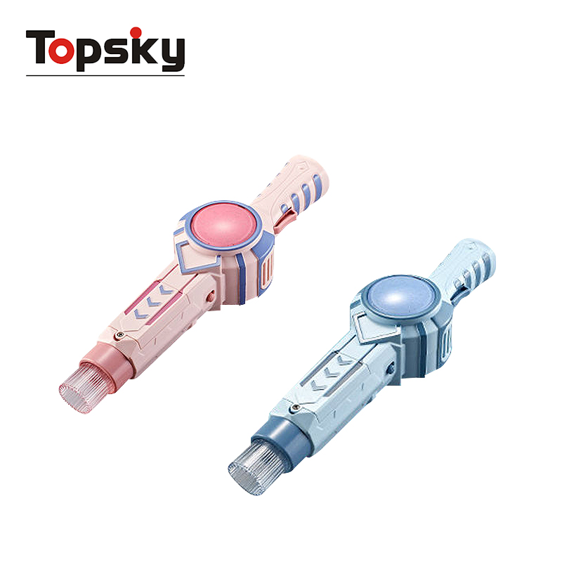 Новый летний дым волшебный пузырь машины поставки Электрический автоматический дующий пузыри чайник пистолет, флисовая верхняя одежда для детей, игрушки