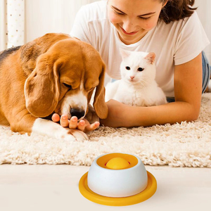 Gamelle automatique anti-glouton en ABS pour <span class=keywords><strong>chats</strong></span> et chiens, jouet d'activités et accessoire d'intérieur pour animaux de compagnie - Product Image 6