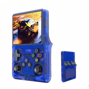 R40S โปรคอนโซลเกมมินิย้อนยุคดีไซน์น้ำหนักเบา40000 + มีฟังก์ชั่นอาเขตเกม TV-OUT ในตัว RK3326โปรเซสเซอร์ Quad-Core - Product Image 3