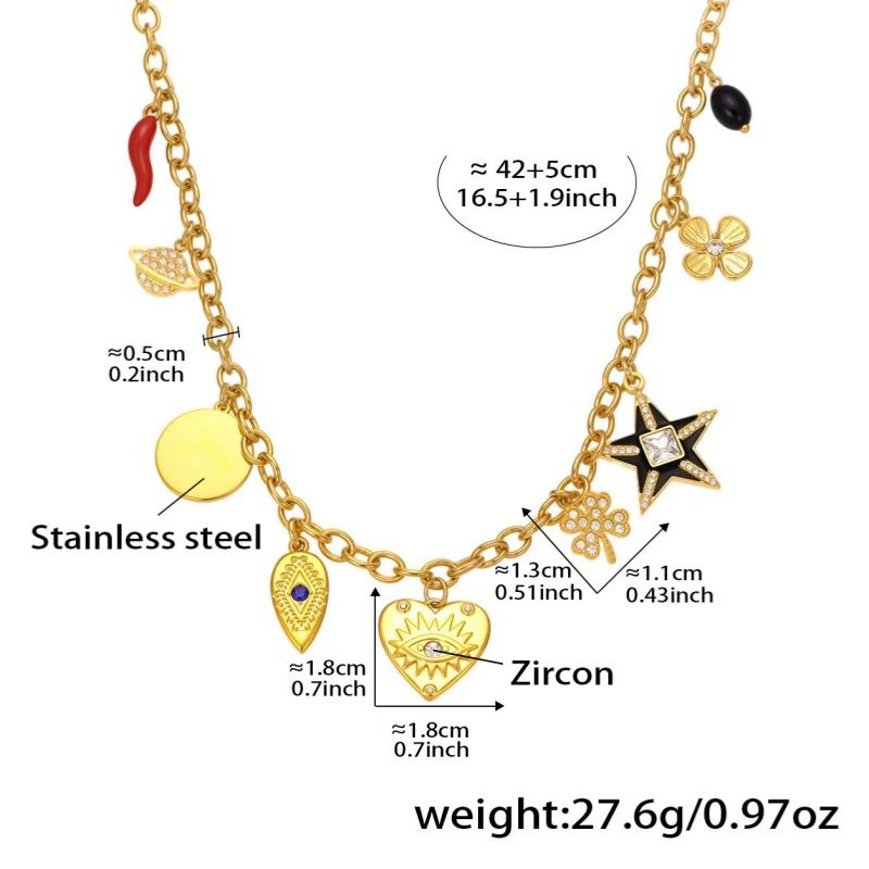 สร้อยคอทองคำ DIY ขนาด42 + 5ซม.