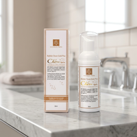 [NaturePlus] Dentifrice Moussant Bubble Cheee Gold Plus Anti-Caries Rafraîchissant Buccal Anti-Bactérien Blanchissant Sans Produits Chimiques pour Dents Sensibles