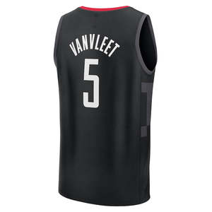 Heren Jeugd Houston #5 Fred Vanvleet Basketbal Jersey-Geborduurd City Edition Shirt, Gestikt Uniform Met Logo 'S - Product Image 4