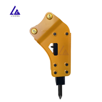 Martillo Hidráulico L68 para Retroexcavadora, con Fuerte Fuerza de Impacto para Romper Roca y Concreto, Estándar CE