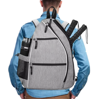 Nouveau sac multifonctionnel pour raquettes de pickleball et de tennis, sac à dos unisexe réglable pour hommes et femmes
