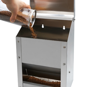 Comedero y comedero de acero inoxidable para uso doméstico, caja de alimentación automática especial para granjas de pollos - Product Image 4