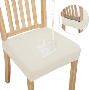 <span class=keywords><strong>Fundas</strong></span> <span class=keywords><strong>de</strong></span> Asiento Impermeables Estilo Cojín <span class=keywords><strong>para</strong></span> <span class=keywords><strong>Sillas</strong></span> <span class=keywords><strong>de</strong></span> <span class=keywords><strong>Comedor</strong></span>/Cocina, Juego <span class=keywords><strong>de</strong></span> 6 <span class=keywords><strong>Fundas</strong></span> Elásticas <span class=keywords><strong>para</strong></span> <span class=keywords><strong>Sillas</strong></span>, Extraíbles y Lavables a Máquina - Product Image 1
