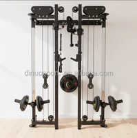 Nouvelle Version Rack de Squat Mural Pliable avec Câble, Équipement de Fitness pour la Musculation et les Exercices