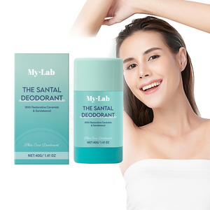 Stick déodorant corporel de qualité laboratoire, hydratant doux, <span class=keywords><strong>parfum</strong></span> bois de santal frais et charmant, longue durée - Product Image 5