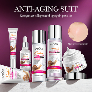 OEM Label <strong>Snail</strong> Recombinant Collagen 6-piece <strong>Face</strong> <strong>Cream</strong> Lotion Skin Care Set Lightening <strong>Cream</strong> Whitening Serum Beauty Products - Product Image 3